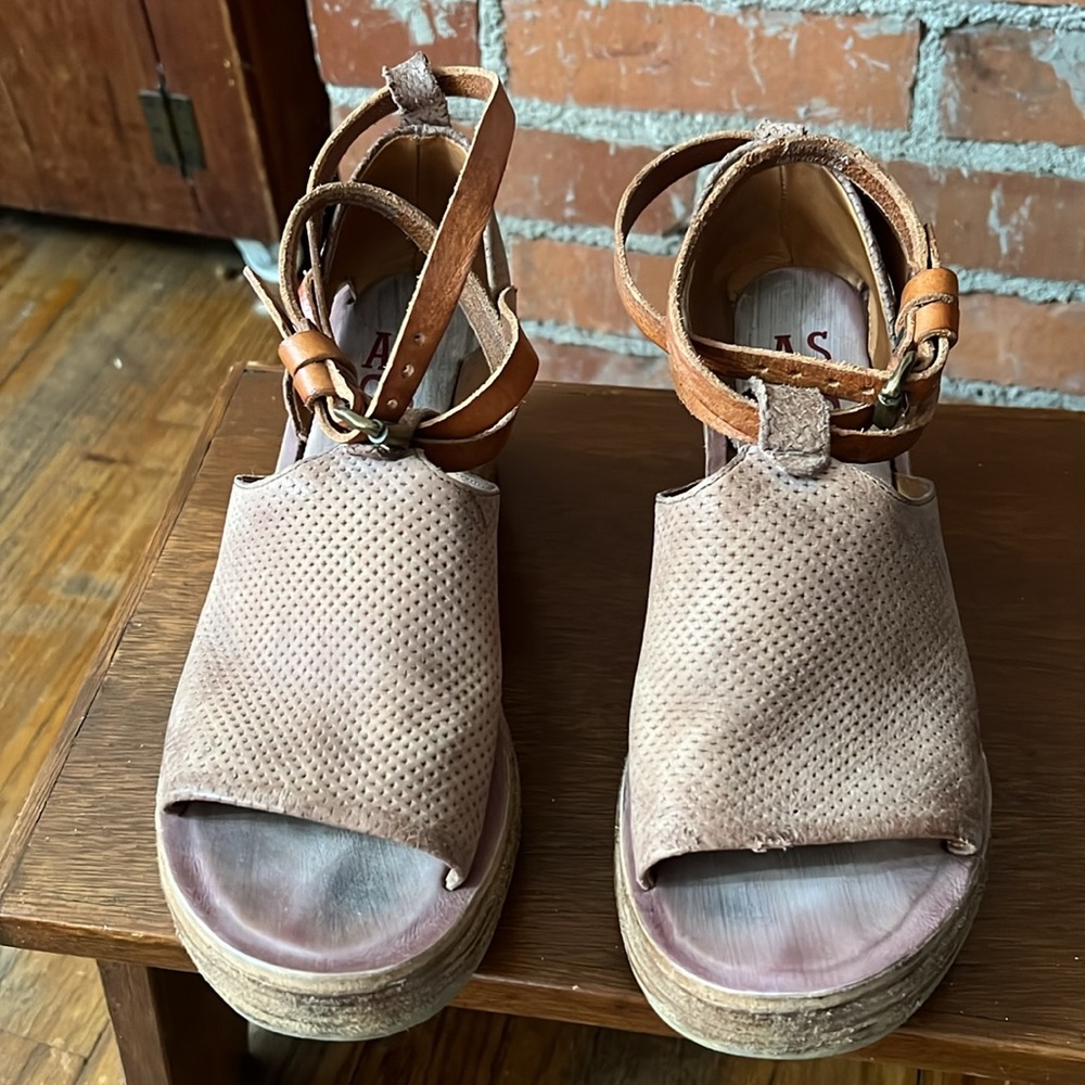 A.S.98 Platform Sandals - Picture 2 of 8